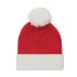 Gebreide kerstmuts - rood