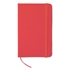 A6 notitieboekje, gelinieerd - rood