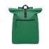 600D polyester rolltop rugzak - Dark green