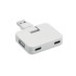 4-poorts USB-hub - wit