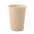 Gerecycled PP beker 250ml - beige