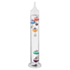 Galileo thermometer glas 28cm - transparant