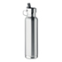 Dubbelwandige fles 660 ml - mat zilver