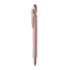 Gerecyclede aluminium pen - Beige/rood