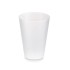 Herbruikbare event beker 300ml - transparant wit