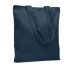 Stevige canvas boodschappentas - Dark navy