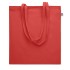 Tas organisch katoen 180 gr/m² - rood