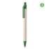 Gerecycled papier/ PLA balpen - groen