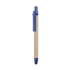 Gerecycled kartonnen touch pen - blauw