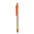 Gerecycled kartonnen touch pen - oranje