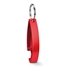 Aluminium sleutelhanger - rood