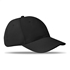Katoenen baseball cap - zwart