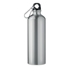 Aluminium fles 750 ml - mat zilver