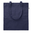 Tas gerecycled stof, 140 gr/m² - blauw