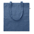 Tas gerecycled stof, 140 gr/m² - royal blauw